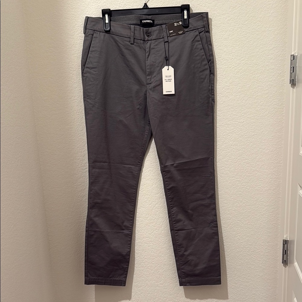 Express SKINNY Gray Chinos
